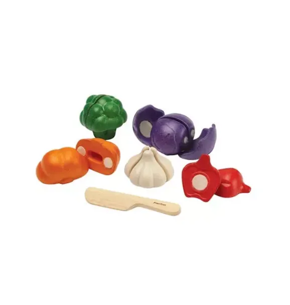 Janie and Jack Imaginary Play-5 Colors Veggie Set multi