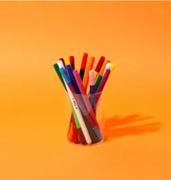 Janie and Jack Art Supplies|Playroom-16 Magic Markers orange