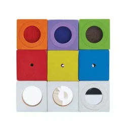 Janie and Jack Development Toys-Activity Blocks multi