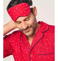 Janie and Jack Adult Accessories|Petite Plume-Adult's Twill Sleep Mask in anchors away