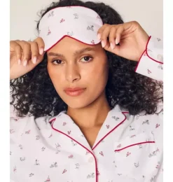 Janie and Jack Adult Accessories|Petite Plume-Adult's Twill Sleep Mask in coastal charms