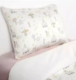 Janie and Jack Blankets And Quilts-Adventures in Wonderland Twin Set - rose