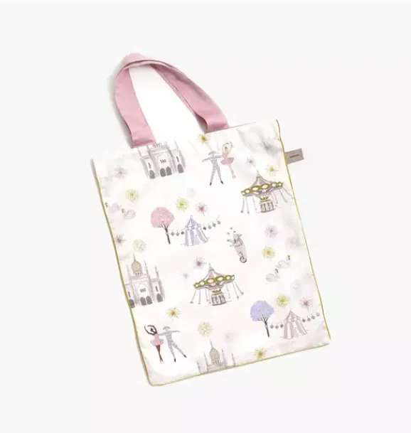 Janie and Jack Blankets And Quilts-Adventures in Wonderland Twin Set - rose