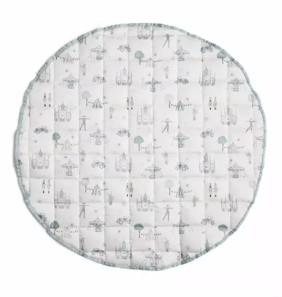 Janie and Jack Nursery|Baby Activity-Adventures in Wonderland Play Mat - aqua