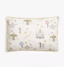 Janie and Jack Bedding Basics-Adventures in Wonderland Toddler Pillow Set - rose