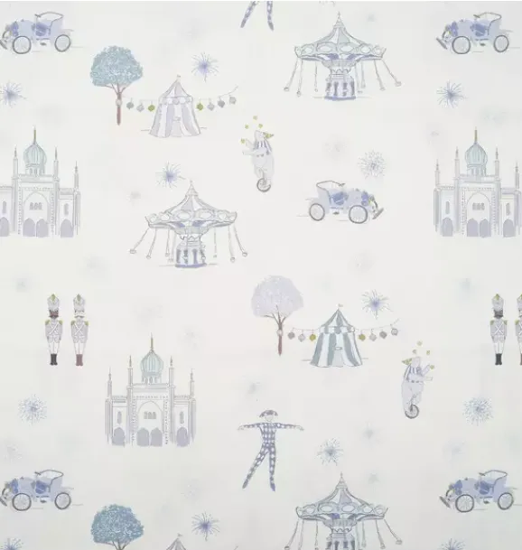 Janie and Jack Nursery|Blankets And Quilts-Adventures in Wonderland Swaddle - aqua