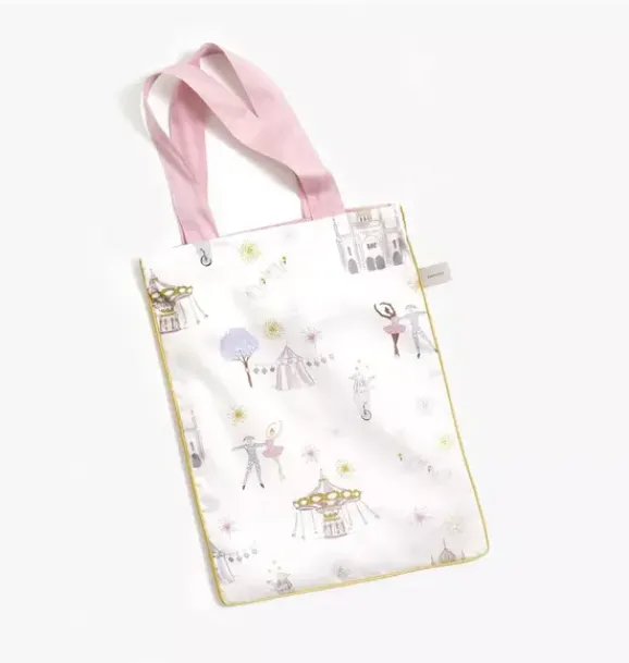 Janie and Jack Blankets And Quilts|Nursery-Adventures in Wonderland Baby Duvet Set - rose