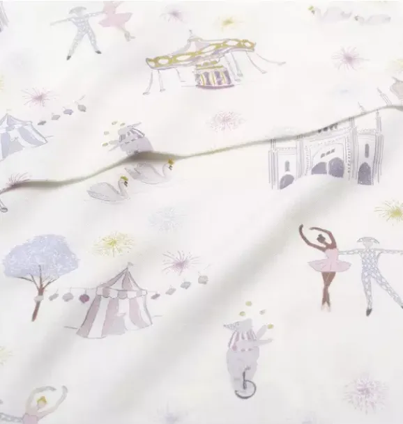 Janie and Jack Blankets And Quilts|Nursery-Adventures in Wonderland Swaddle - rose