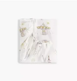 Janie and Jack Sheets|Nursery-Adventures in Wonderland Crib Sheet - rose