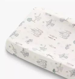 Janie and Jack Nursery|Diapering-Adventures in Wonderland Changing Pad Cover - aqua