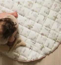 Janie and Jack Playroom|Nursery-Adventures in Wonderland Play Mat - rose