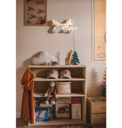 Janie and Jack Lighting-Airplane Lamp gray