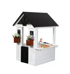 Janie and Jack Playsets-Ajure Playhouse white