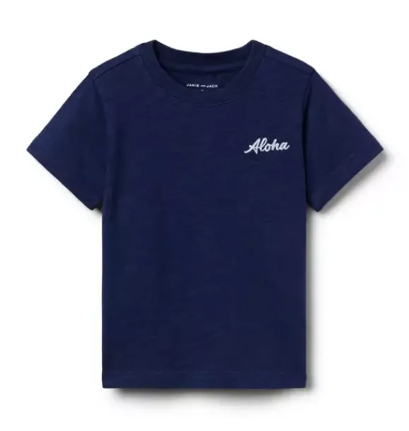 Janie and Jack Tees-Aloha Tee merchant marine