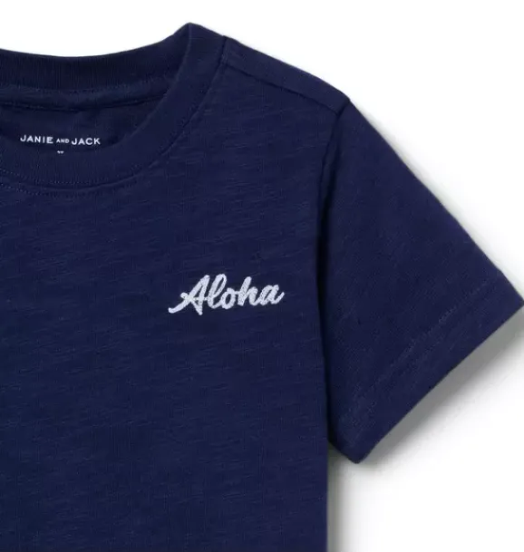 Janie and Jack Tees-Aloha Tee merchant marine