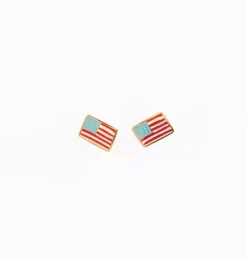 Janie and Jack Kids Accessories|Jewelry-American Flag Stud Earring multi