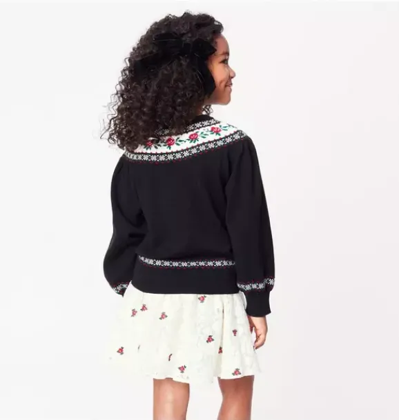 Janie and Jack Skirts & Shorts-American Girl® x Holiday Rose Skirt cream and sugar rose