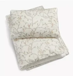 Janie and Jack Blankets And Quilts-Animal Parade Toddler Duvet Set - ivory