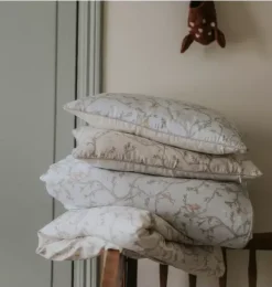 Janie and Jack Bedding Basics-Animal Parade Toddler Pillow Set - ivory