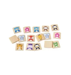 Janie and Jack Games -Animals Memo Memory Matching Game multi