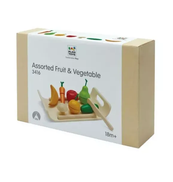 Janie and Jack Imaginary Play-Assorted Fruit & Vegetable multi