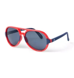 Janie and Jack Sunglasses|Accessories-Aviator Sunglasses moto red colorblock
