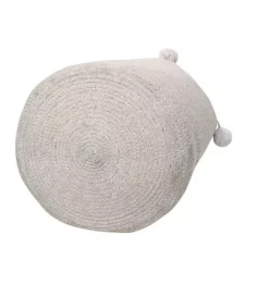 Janie and Jack Storage-Baby Basket Bubbly Grey grey and white