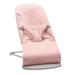 Janie and Jack Baby Activity-Baby Bouncer Bliss, 3D Jersey, light pink