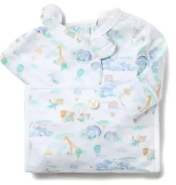 Janie and Jack Sets|Sets-Baby Bundle of Love Gift Set jet ivory animal friends toile