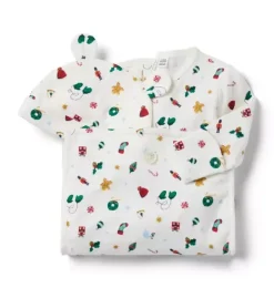 Janie and Jack Sets|Sets-Baby Bundle Of Love Holiday Gift Set jet ivory holiday icon