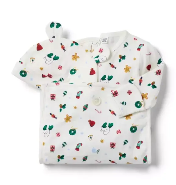 Janie and Jack Sets|Sets-Baby Bundle Of Love Holiday Gift Set jet ivory holiday icon