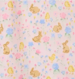 Janie and Jack Sets-Baby Bunny Floral Matching Set pale pink bunny floral