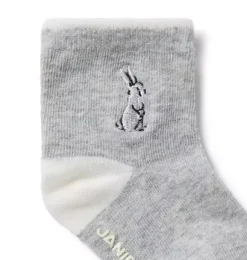 Janie and Jack Shoes & Accessories|Shoes & Accessories-Baby Bunny Sock classic grey heather