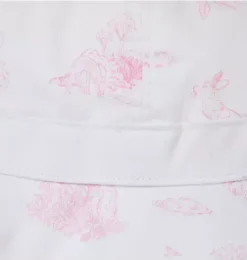 Janie and Jack Accessories|Baby-Baby Bunny Toile Sun Hat white bunny toile