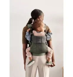 Janie and Jack Baby Carriers-Baby Carrier Harmony, 3D Mesh, dark green
