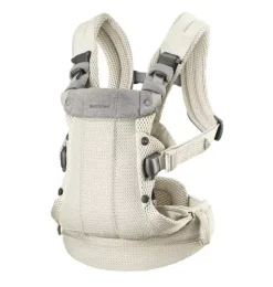 Janie and Jack Baby Carriers-Baby Carrier Harmony, 3D Mesh, cream