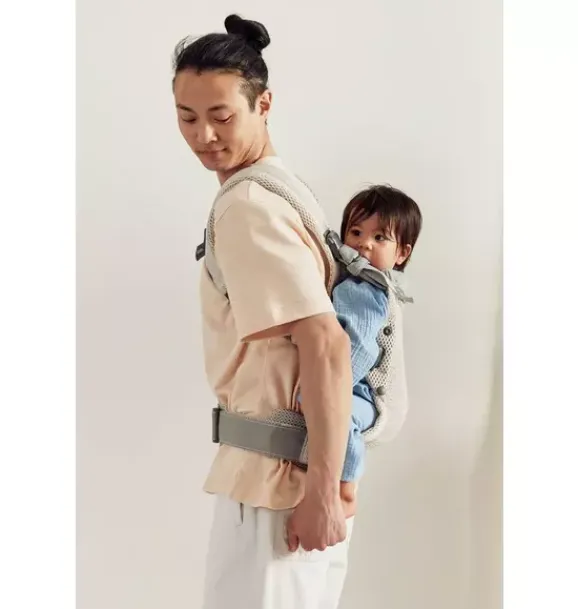 Janie and Jack Baby Carriers-Baby Carrier Harmony, 3D Mesh, cream
