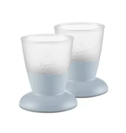 Janie and Jack Feeding Accessories-Baby Cup 2-Pack, Blue powder blue