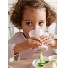 Janie and Jack Feeding Accessories-Baby Cup 2-Pack, Pink powder pink