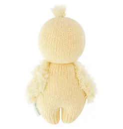 Janie and Jack Stuffed Animals-Baby duckling light/pastel yellow
