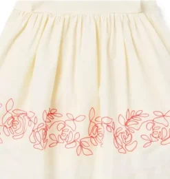 Janie and Jack Dresses-Baby Embroidered Floral Border Dress freshwater pearl