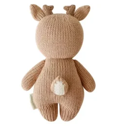 Janie and Jack Stuffed Animals-Baby fawn light/pastel brown