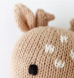 Janie and Jack Stuffed Animals-Baby fawn light/pastel brown