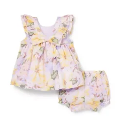 Janie and Jack Sets-Baby Floral Matching Set lavish lilac floral
