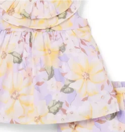 Janie and Jack Sets-Baby Floral Matching Set lavish lilac floral