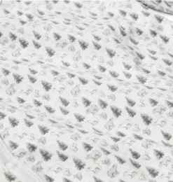Janie and Jack Sets|Sets-Baby Forest Friends Wrap Matching Set grey forest friends