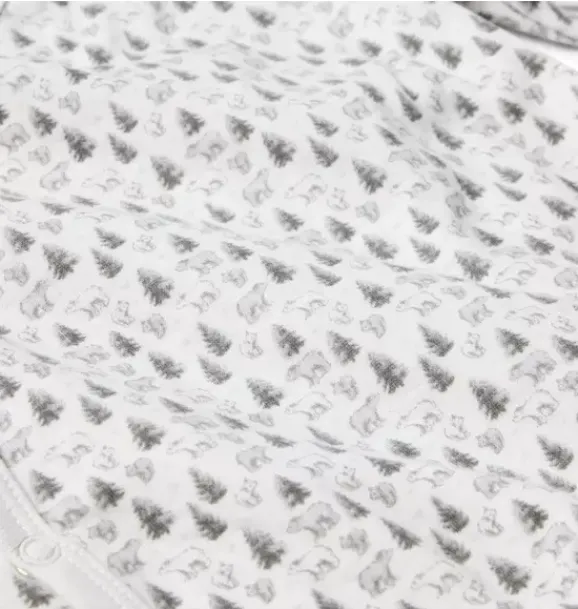 Janie and Jack Sets|Sets-Baby Forest Friends Wrap Matching Set grey forest friends