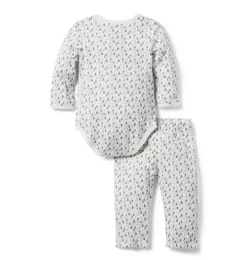 Janie and Jack Sets|Sets-Baby Forest Friends Wrap Matching Set grey forest friends