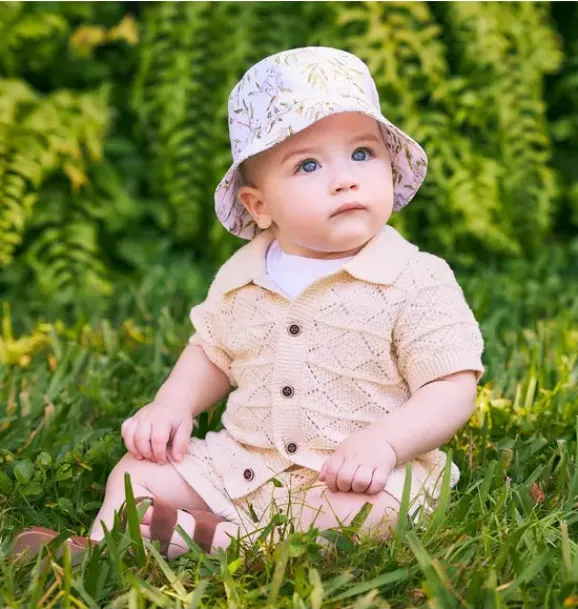 Janie and Jack Accessories|Online Exclusives-Baby Koala Bucket Hat white koala