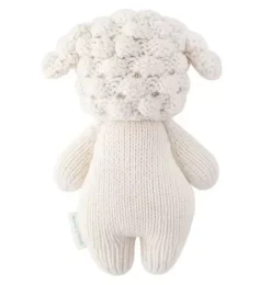 Janie and Jack Stuffed Animals-Baby lamb white